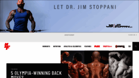 What Muscle-fitness.fr website looked like in 2020 (3 years ago)