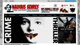 What Mauvais-genres.com website looked like in 2020 (3 years ago)