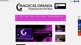 What Magicalomaha.com website looked like in 2020 (3 years ago)