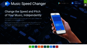 What Musicspeedchanger.com website looked like in 2020 (3 years ago)