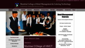 What Mumbaicollege.com website looked like in 2020 (3 years ago)