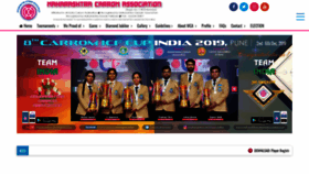 What Maharashtracarromassociation.com website looked like in 2020 (3 years ago)