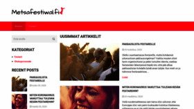 What Metsafestiwal.fi website looked like in 2020 (3 years ago)