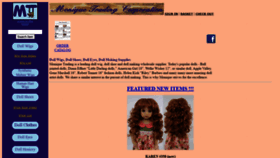 What Monique.com website looked like in 2020 (3 years ago)