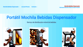 What Mochila-bebidas-dispensadora.com website looked like in 2020 (3 years ago)