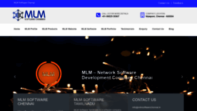 What Mlmsoftwarechennai.in website looked like in 2020 (3 years ago)