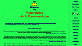 What Manorainjan.de website looked like in 2020 (3 years ago)