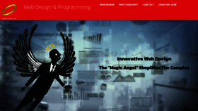 What Magicangel.net website looked like in 2020 (3 years ago)