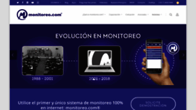 What Monitoreo.com.ar website looked like in 2020 (3 years ago)