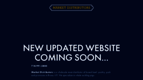 What Mktdistributors.com website looked like in 2020 (3 years ago)