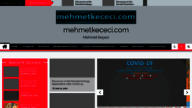 What Mehmetkececi.com website looked like in 2020 (3 years ago)