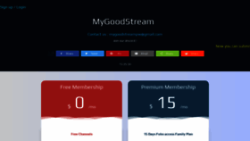 What Mygoodstream.pw website looked like in 2020 (3 years ago)