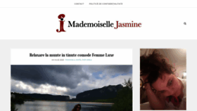 What Mademoisellejasmine.ro website looked like in 2020 (3 years ago)