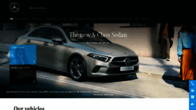 What Mercedes-benz.co.id website looked like in 2020 (3 years ago)