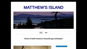 What Mattsko.com website looked like in 2020 (3 years ago)