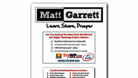 What Mat1.com website looked like in 2020 (3 years ago)