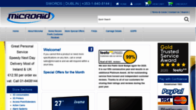 What Microaid.ie website looked like in 2020 (3 years ago)