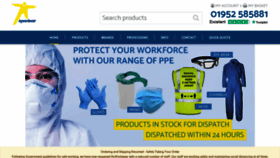 What Myworkwear.co.uk website looked like in 2020 (3 years ago)