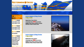 What Mediterranean-cruises.us website looked like in 2020 (3 years ago)