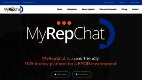 What Myrepchat.com website looked like in 2020 (3 years ago)