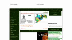 What Mahanhm.in website looked like in 2020 (3 years ago)