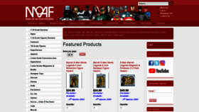 What Manofactionfigures.com website looked like in 2020 (3 years ago)