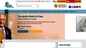 What Mumbai.apollohospitals.com website looked like in 2020 (3 years ago)