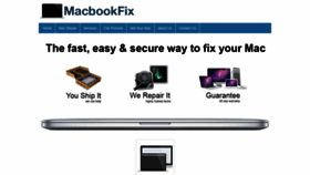 What Macbookfix.com website looked like in 2020 (5 years ago)