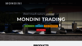 What Mondini-trading.com website looked like in 2020 (3 years ago)