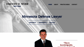 What Mndefenselawyer.com website looked like in 2020 (3 years ago)