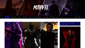 What Marvelstory.fr website looked like in 2020 (3 years ago)