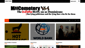 What Masinthecemetery.com website looked like in 2020 (3 years ago)