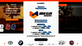 What Megaisencoes.com.br website looked like in 2020 (3 years ago)
