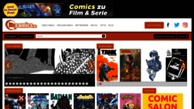 What Mycomics.de website looked like in 2020 (3 years ago)