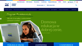 What Mac.pl website looked like in 2020 (3 years ago)