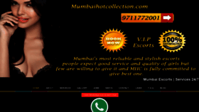 What Mumbaihotcollection.in website looked like in 2020 (3 years ago)