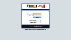 What Mail.persada.id website looked like in 2020 (3 years ago)