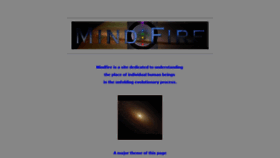 What Mindfire.ca website looked like in 2020 (3 years ago)