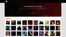 What Mysound.ge website looked like in 2020 (3 years ago)