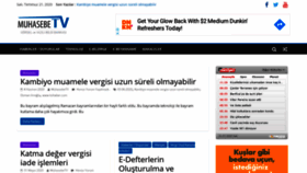 What Muhasebetv.net website looked like in 2020 (3 years ago)