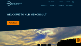 What Mekonsult.co.tz website looked like in 2020 (3 years ago)