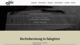 What Mietrecht-salzgitter.de website looked like in 2020 (3 years ago)