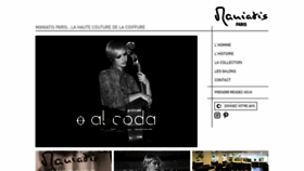 What Maniatis-paris.com website looked like in 2020 (3 years ago)