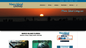 What Marcoislandliving.com website looked like in 2020 (3 years ago)