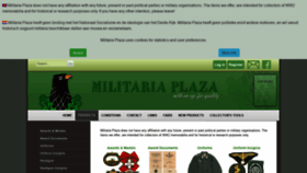 What Militariaplaza.com website looked like in 2020 (3 years ago)