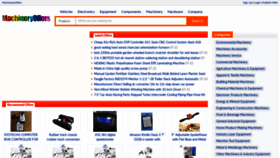 What Machineryoffers.com website looked like in 2020 (3 years ago)