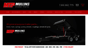 What Mullinstrailerparts.com.au website looked like in 2020 (3 years ago)