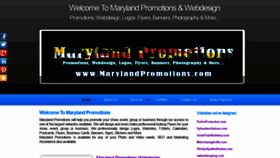 What Marylandpromotions.com website looked like in 2020 (3 years ago)
