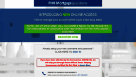 What Mortgagequestions.com website looked like in 2020 (3 years ago)