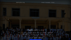 What Medicaldocs.org website looked like in 2020 (4 years ago)